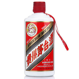 贵州飞天茅台酒500ml 53%vol 酱香型白酒  单瓶装海外版