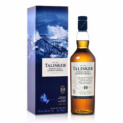 TALISKER 泰斯卡 10年 麦芽苏格兰威士忌 45.8%vol 700ml