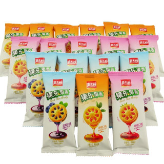 嘉士利果乐果香夹心饼干组合装3口味15kg蓝莓口味草莓口味香橙口味