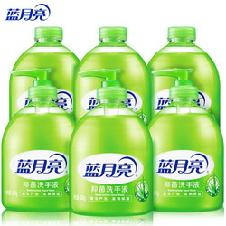 Bluemoon 蓝月亮 芦荟抑菌洗手液套装:洗手液瓶500g*3+瓶装补充装500g*3