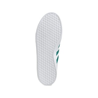 adidas NEO Vl Court 2.0 男子休闲运动鞋 EE6814 白色/绿色 42