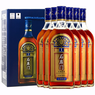 石库门 上海老酒 蓝牌1号 特型半干黄酒 500ml