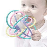 babycare 曼哈顿手抓球宝宝牙胶0-12个月婴儿益智玩具手口锻炼