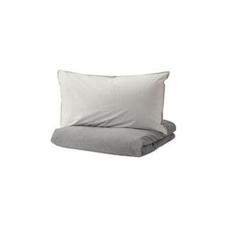 IKEA 宜家 BLAVINDA布拉文达 纯棉三件套 灰色 200*230cm