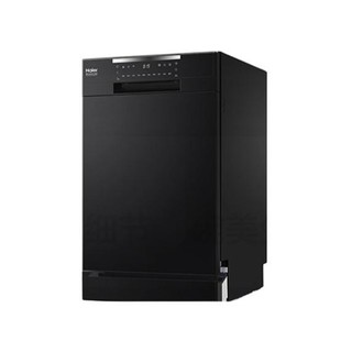 Haier 海尔 EYW100266BKDU1 独立式洗碗机 10套 黑色