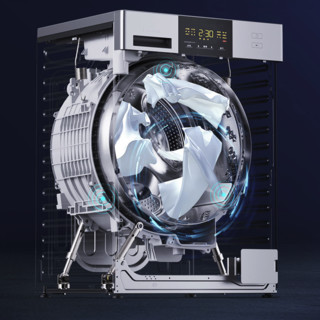 Panasonic 松下 XQG100-ND1YS 洗烘一体机 10kg 银色