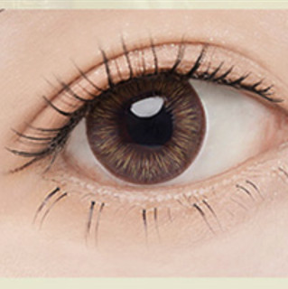 ACUVUE 安视优 日抛define美瞳软性角膜接触镜 #琥珀晶棕 10片 150度