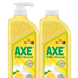 AXE 斧头 柠檬护肤洗洁精 1.3kg+1.3kg补充装