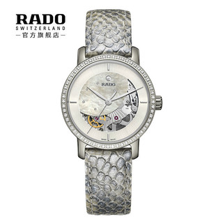 RADO 雷达 表（RADO）瑞士手表 钻霸系列 月光钻霸腕表 限量设计师合作款 钻表 限量1001只 R14058905 新年礼物
