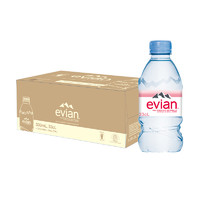 88VIP：evian 依云 天然矿泉水 330ml*24瓶 整箱