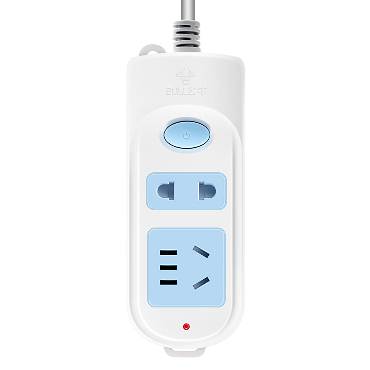 bull 公牛 插排插座多孔电插板带线家用超长线拖接线板延长线1.