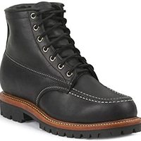 Chippewa 6068BLK Men's 1975 6-in Original INS Trekker Boot Black