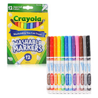 Crayola 绘儿乐 58-8826 细头水彩笔 12色