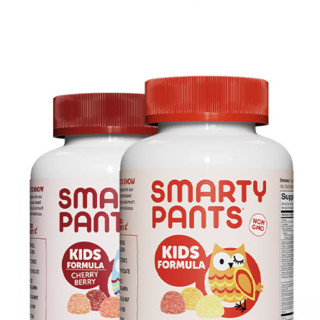 SmartyPants 儿童维生素DHA营养软糖 橙子味 120粒