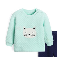 Yobeyi 优贝宜 82981 儿童内衣裤套装 小猫 120cm