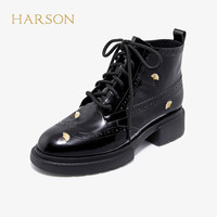 HARSON 哈森 女子马丁靴