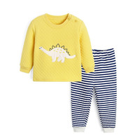 Yobeyi 优贝宜 82981 儿童内衣裤套装 恐龙 100cm