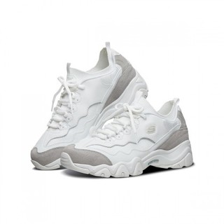 SKECHERS 斯凯奇 D'Lites 2.0 男子休闲运动鞋 999233/WHT 白色 42