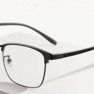 JingPro 镜邦 98180 合金金属眼镜框+防蓝光镜片