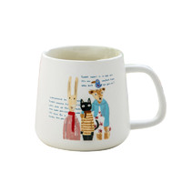IJARL 亿嘉 创意陶瓷杯子情侣水杯咖啡杯马克杯牛奶杯 猫国物语 family
