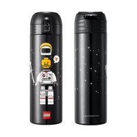 LEGO 乐高 HD-500-49 保温杯 500ml 小小太空人-黑色