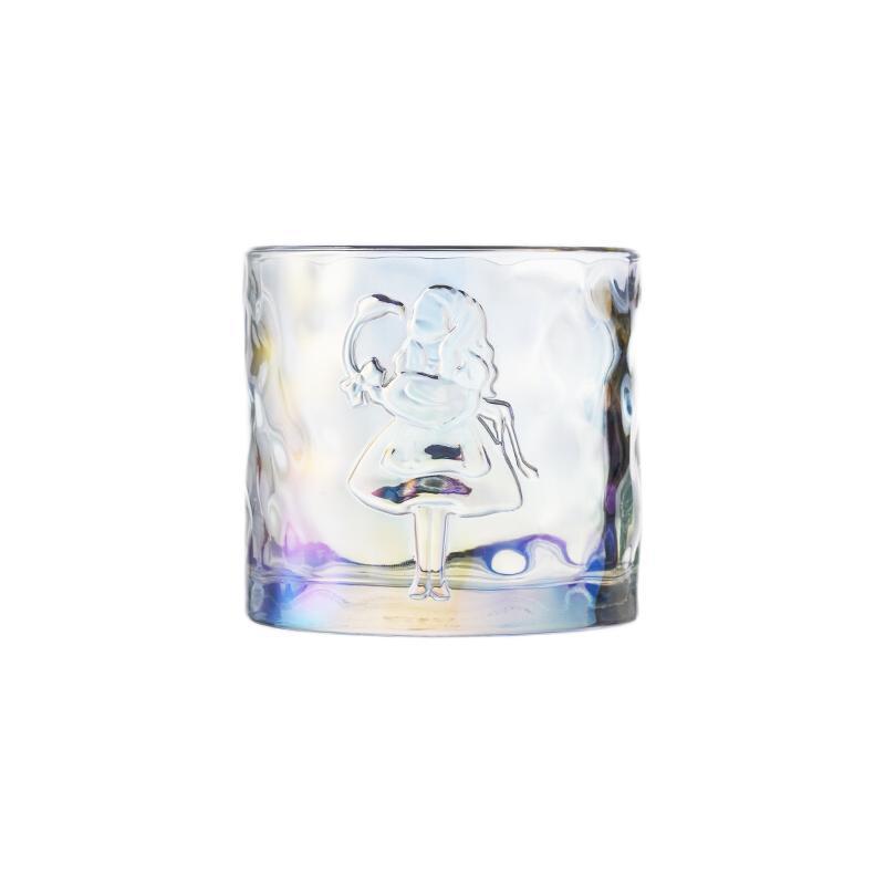 大英博物馆 爱丽丝漫游奇境系列 玻璃杯 8*7.5cm 炫彩