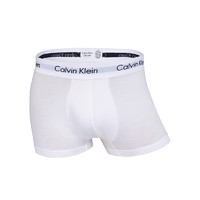 卡尔文·克莱 Calvin Klein 男士平角内裤套装 U2664G-998 3条装(黑色+白色+灰色) M