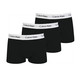 卡尔文·克莱恩 Calvin Klein 卡尔文·克莱 Calvin Klein 男士平角内裤套装 U2664G-001 3条装 黑色