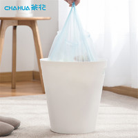 CHAHUA 茶花 垃圾袋实用垃圾袋家用厨房卫生间加厚手提式一次性塑料袋清洁袋