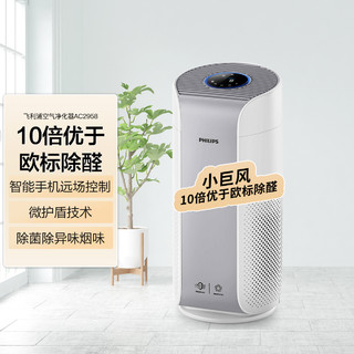 PHILIPS 飞利浦 空气净化器家用除甲醛过滤细菌除雾霾除过敏原AC2958