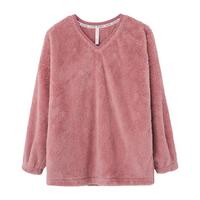FENTENG 芬腾 女士珊瑚绒家居服套装 X98141724 豆沙紫 M