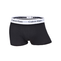 Calvin Klein 男士平角内裤套装 U2664G 001 三条装 黑色 L