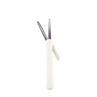 KOKUYO 国誉 42mm 便携式笔型剪刀 HASA-P320W 柔光白 单个装