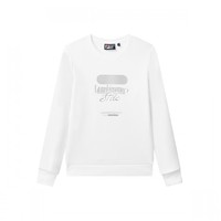 FILA 斐乐 White Speclal系列 女子运动卫衣 F11W132253F-WT 标准白 XL