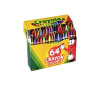 Crayola 绘儿乐 WJ52-0096 彩色蜡笔 64色