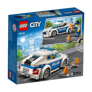 LEGO 乐高 City城市系列 60239 警察巡逻车