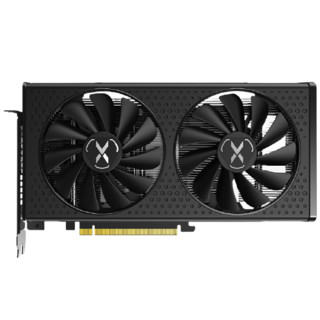 XFX 讯景 RX 6600 黑狼 显卡 8GB 黑色+鼠标垫