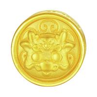 CHOW TAI SENG 周大生 生肖龙足金转运珠 0.6g