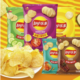 Lay's 乐事 马铃薯片 黄瓜味 135g*3袋