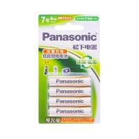 Panasonic 松下 BK-4LGAT4BCA 7号镍氢充电电池 1.2V 700mAh 4粒装