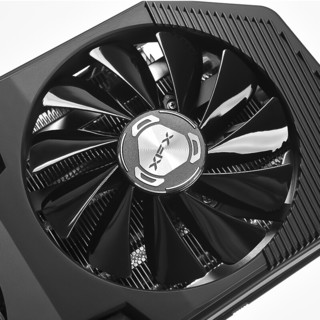 XFX 讯景 RX 5700 XT 黑狼超频版 显卡 8GB 黑色