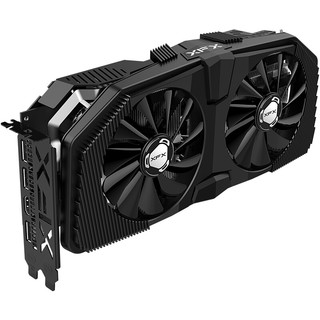 XFX 讯景 RX 5700 XT 黑狼超频版 显卡 8GB 黑色