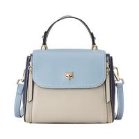 FOXER 金狐狸 女士手提包 9113V097F 蓝色 中号