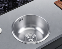韦普 C286 不锈钢圆形水槽 单槽不带下水款