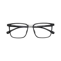 JIUSEN 久森眼镜 &winsee 万新 88001 亮黑色板材眼镜框+1.60折射率 防蓝光镜片