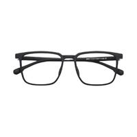 JIUSEN 久森眼镜 &winsee 万新 88001 磨砂黑色板材眼镜框+1.60折射率 防蓝光镜片