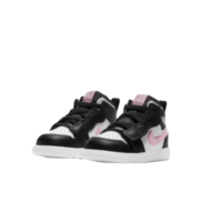 AIR JORDAN JORDAN 1 MID ALT(TD) 儿童休闲运动鞋 AR6352-103 黑白粉 23.5码