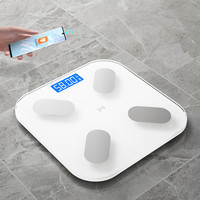 途一 电子称体重秤智能家用体脂秤精准人体秤计小型支持HUAWEI HiLink  黑色