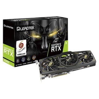 LEADTEK 丽台 RTX 2080 飓风版 显卡 8GB 黑色