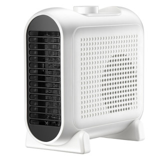 CHIGO/志高 冷热两用电暖器取暖器小型家用办公室节能暖风机速热台桌立卧两用 1800W